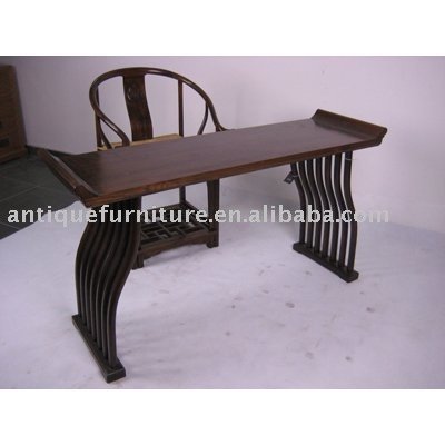 Antique Chinese Furniture on Writing Table Chinese Reproduction Desk Antique Furniture