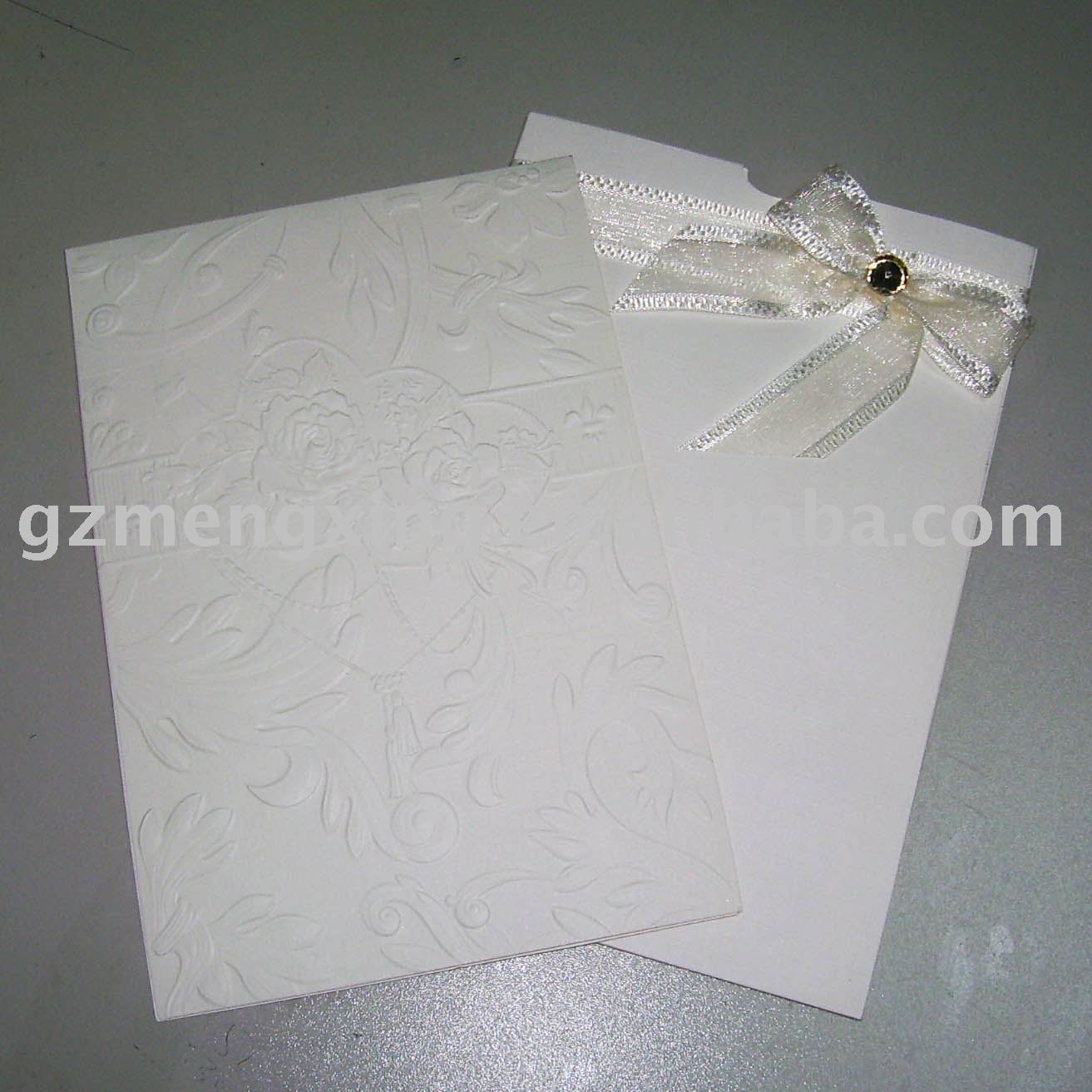 brief invitation cards T048