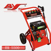 gasoline power washer rm5500a 2 with red frame and two wheels