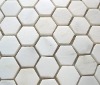 2+white+hexagon+tile
