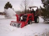 2  rear 3 point hitch snow blower with pto shaft