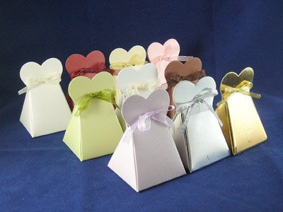 Love Hill Bomboniere Favor Box for Wedding Party50x50x50mm