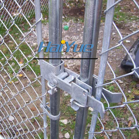install chain link fence lowes