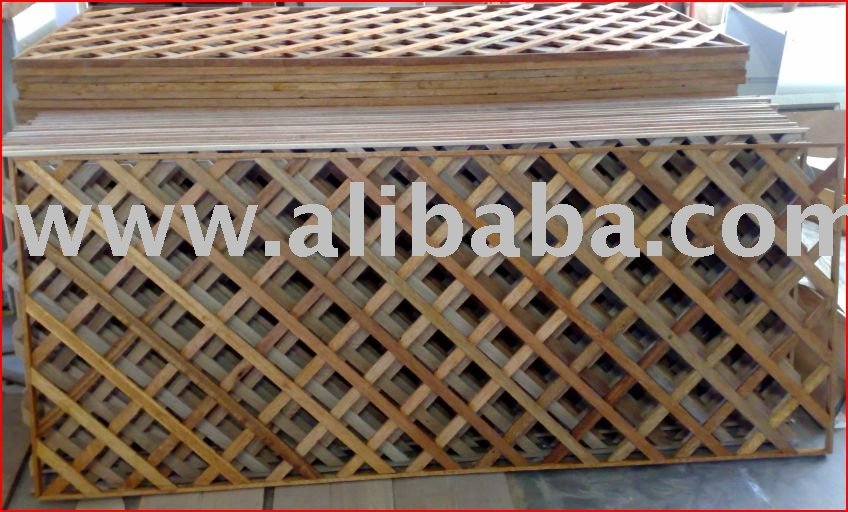 Lattice Top Fence Panels