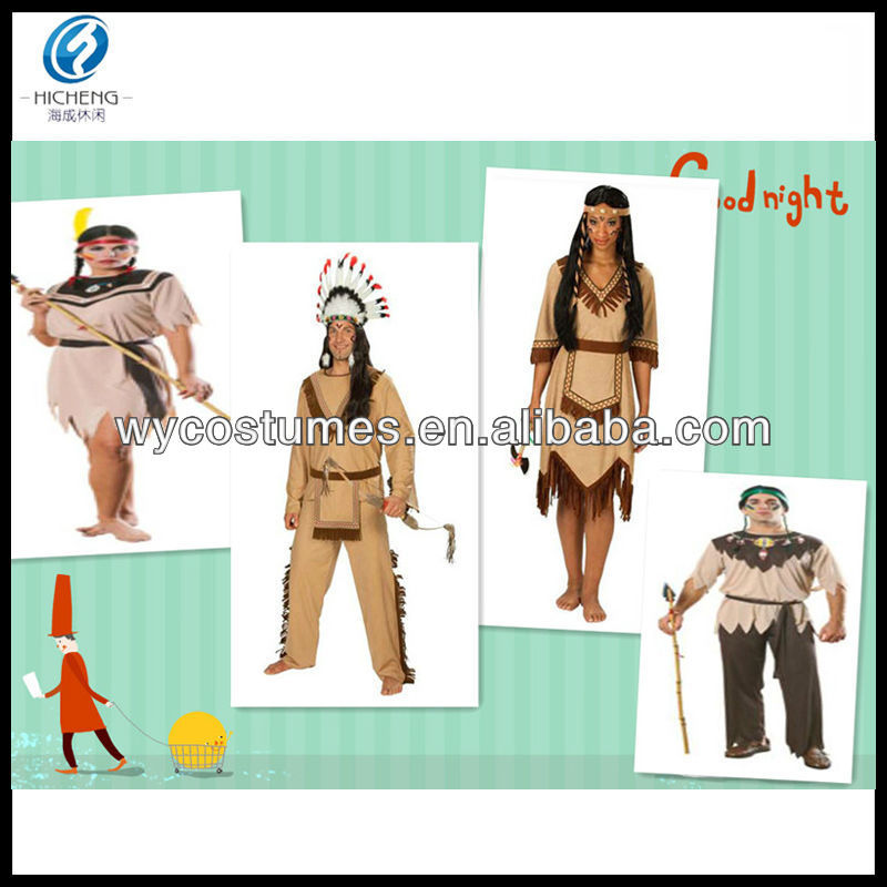 الهندي الأصيل 2013 لحزب هالوين فستان زي الرقص