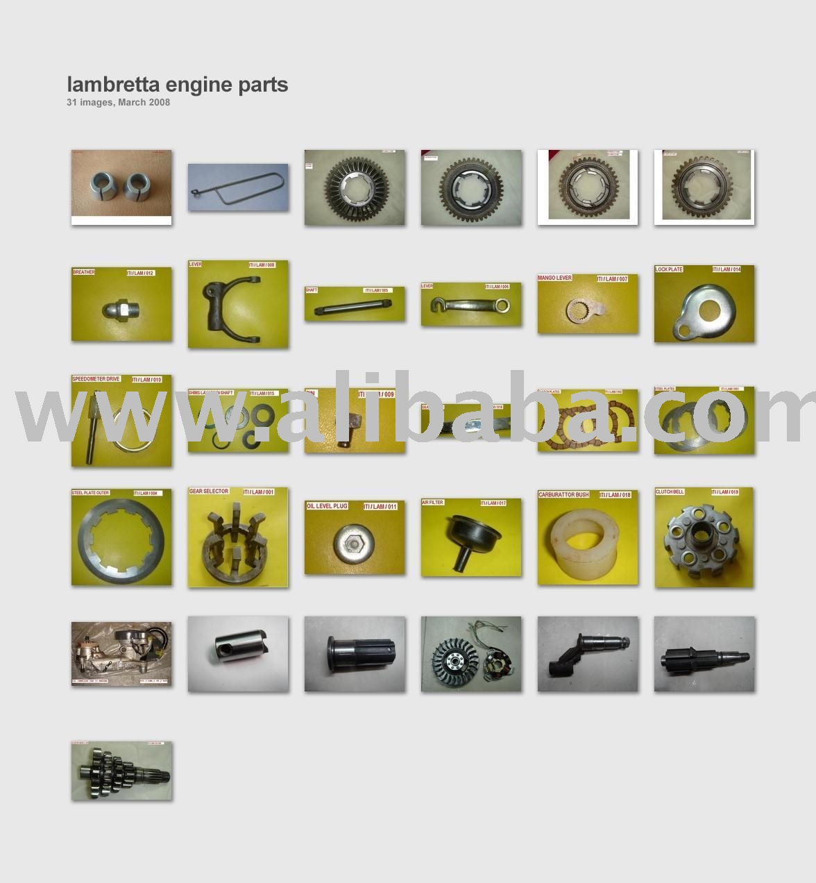 Lambretta Parts