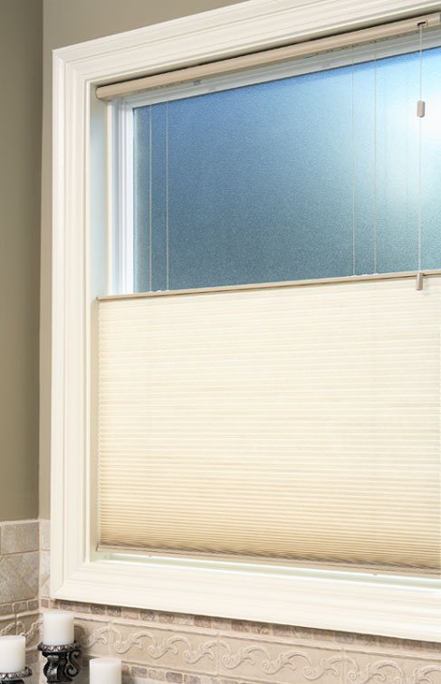 BLINDS.COM CORDLESS TOP DOWN BOTTOM UP HONEYCOMB SHADES