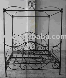  Poster  Frame Curtain Rods on Wrought Iron Four Poster Bed Frames   Buy Iron Four Poster Bed Frames