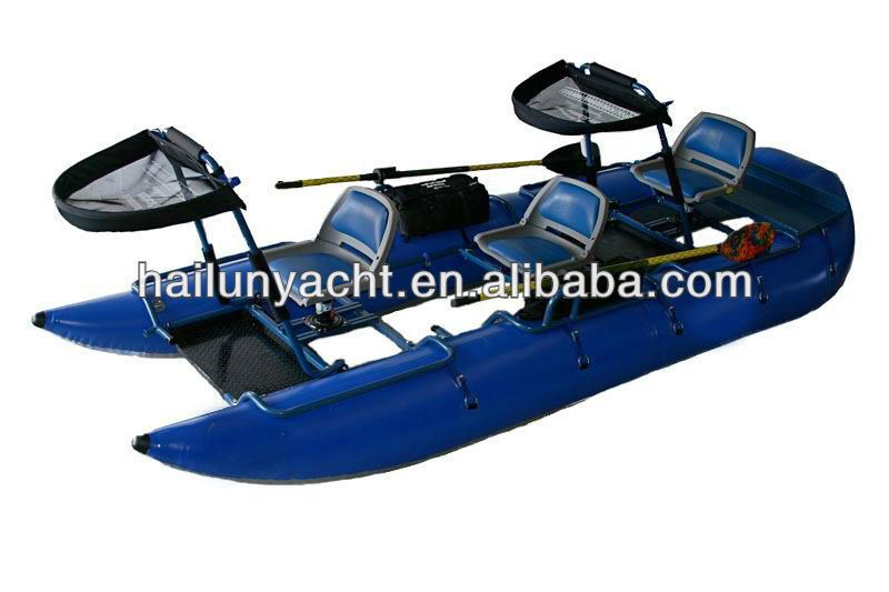 inflatable small pontoon fishing boat for sale, View fishing boat 
