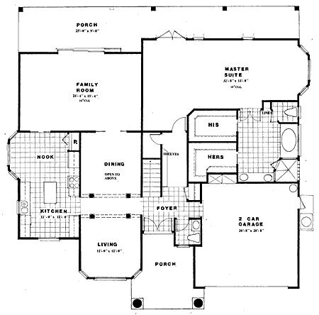 House Plans  Designs on Elegant Home Plans Design  The Royal Palm 3347 Sqft Floor Plan Sales