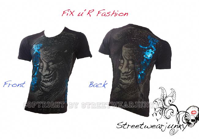 See larger image: Tattoo Yakuza real japanese style Devil Hanya t-shirt