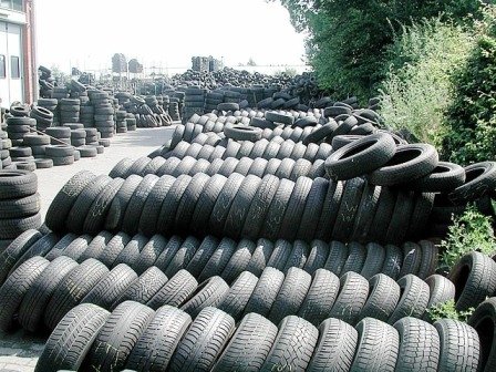 Used car tyres 