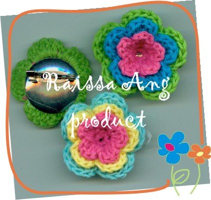 Over 100 Free Crocheted Flowers Patterns at AllCrafts!