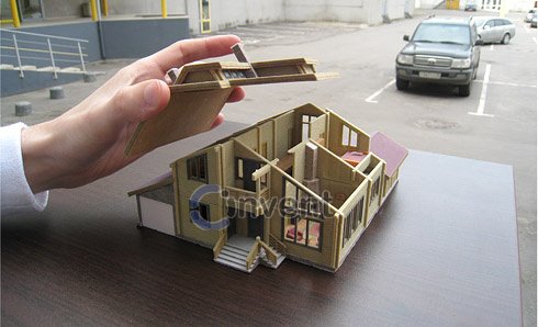 Fully-detachable House Model Photo, Detailed about Fully-detachable