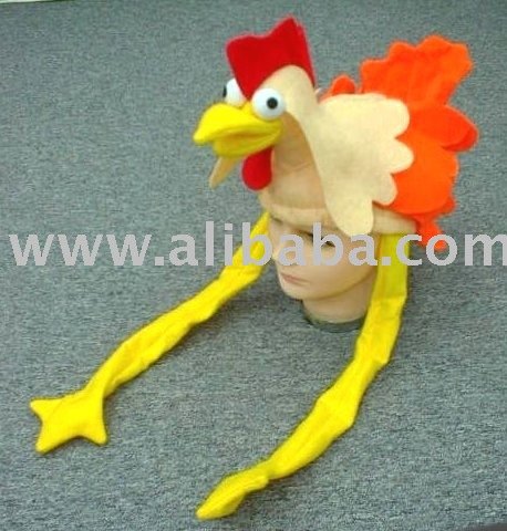 funny chicken. ADULT FUNNY CHICKEN HAT(Hong