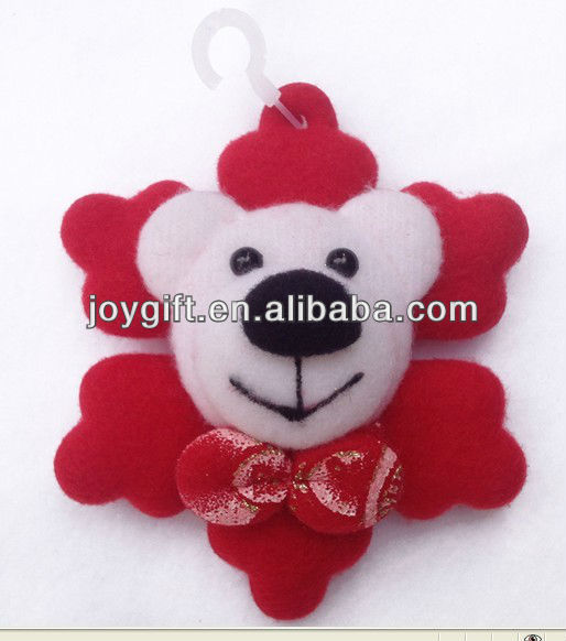 Christmas ornaments bear toys home decoration