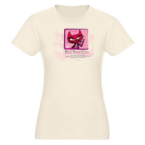 See larger image pink pusy cat Tshirt
