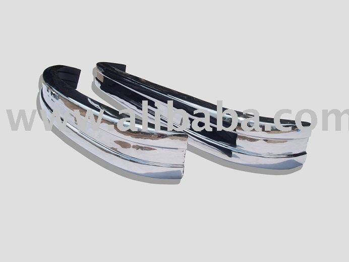 Stainless Steel Bumpers for VW Bus T2 Late Model 19731979