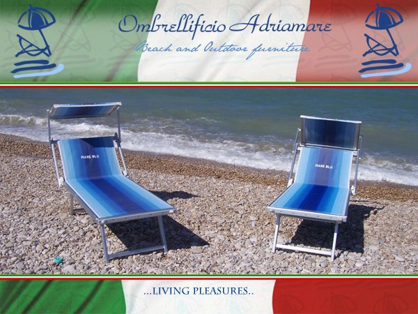 lit de plage italie
