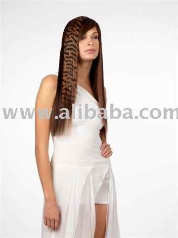 See larger image: SAFARI HAIR EXTENSION - HAIR TATTOO TIGER