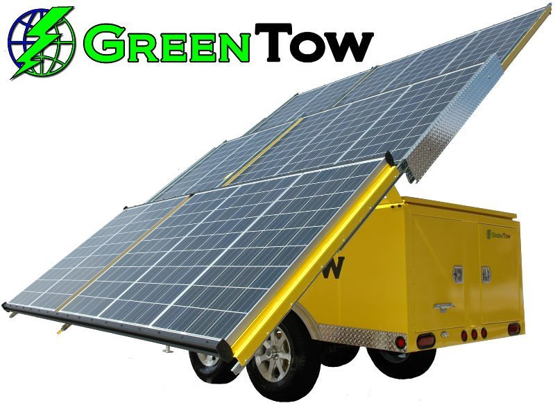 Moreover Portable Solar Power Generator Trailer Further Solar Power 