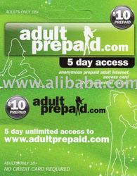 Adult Prepaid Cards 116