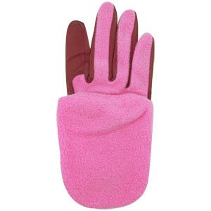 see larger image  combination cabretta  sheep skin leather  cloth golf glove