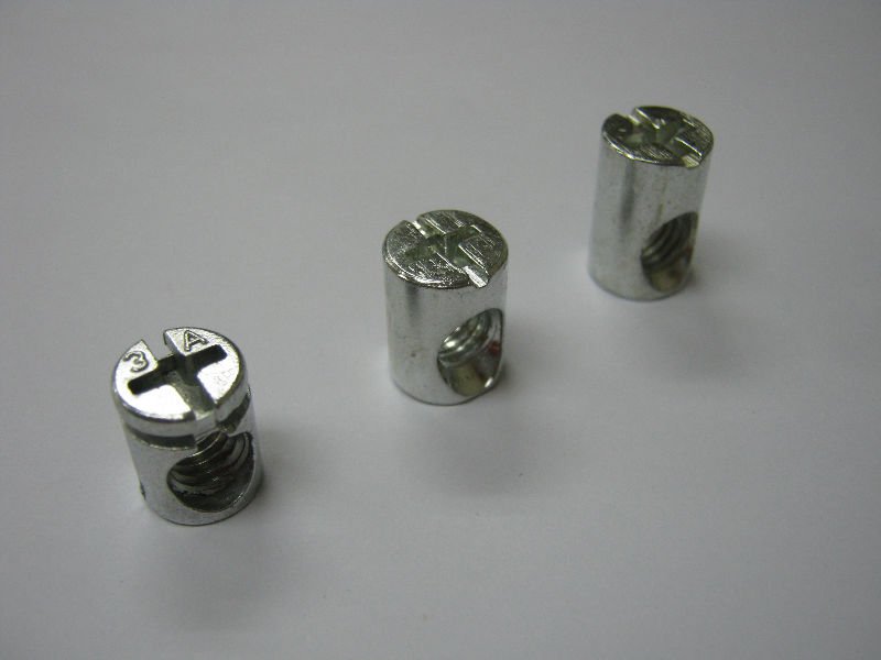 Furniture Hardware M6 Barrel Nut ( )/( ) Metal Photo, Detailed about    hardware furniture