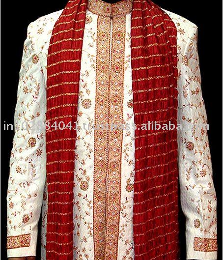 Hand Embroidered Indian Sherwani Groom Wedding Sherwanis Wedding Wear