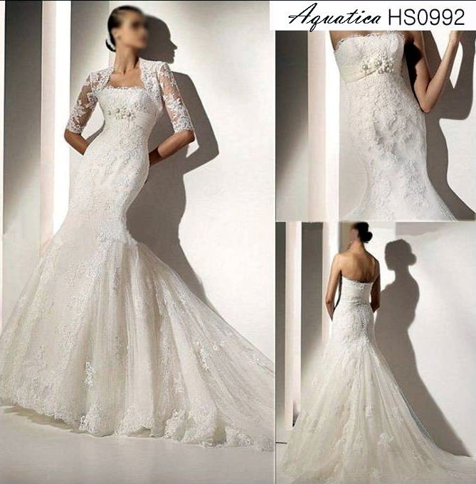 See larger image Wedding Dress HS0992 including Jacket 