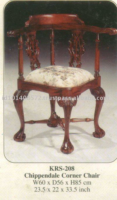 Corner Chairs on Chippendale Corner Chair Mahogany Indoor Furniture  Products  Buy