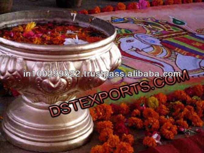 See larger image INDIAN WEDDING DECORATION POT
