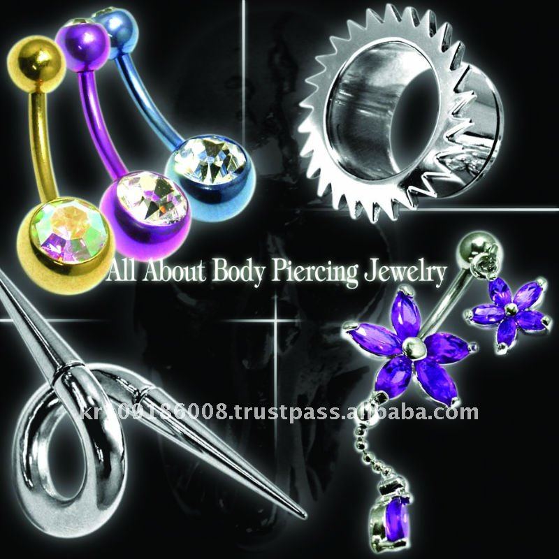 See larger image: [Hi Seoul] Body Jewelry, Body Piercing, Silicone Vibrating 