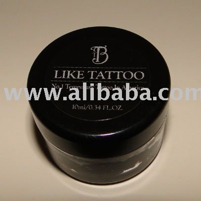 Body Art Temporary Tattoos "LIKE TATTOO" Ink - Black Body Art Temporary Tattoos "LIKE TATTOO" Ink - Black