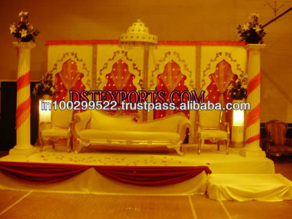 See larger image LATEST INDIAN WEDDING STAGE SET