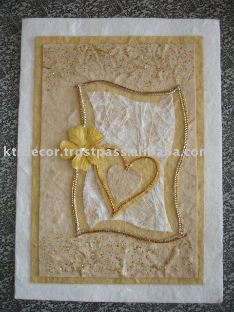 See larger image Handmade wedding cards