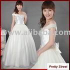 Beautiful Modern Wedding Dress Bridal Gown F96