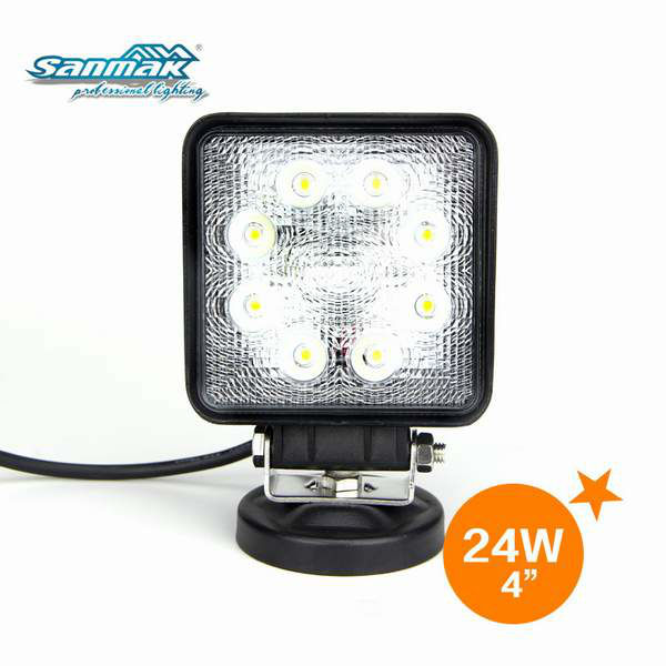 24w square led work light 24 volt truck lights view 24 24w square led work light 24 volt truck lights view 24