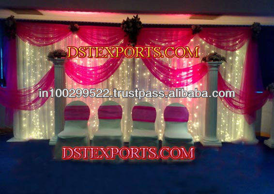 See larger image WEDDING STAGE BEAUTIFUL BACKDROP