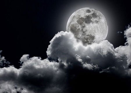 full moon wallpaper. full moon - Blackamp;White