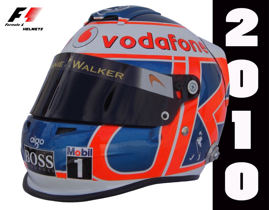 Jenson Button Helmet 2011. Jenson Button 2010 Helmet