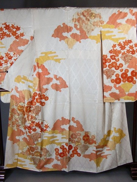 See larger image Japanese Wedding Dress Furisode Chrysanthemum 