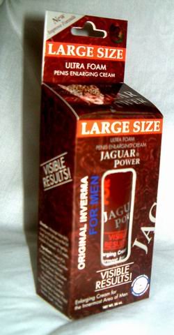 Jaguar Power Ultra Foam Penis Enlargement Cream Herbal Male Sex Pills ...