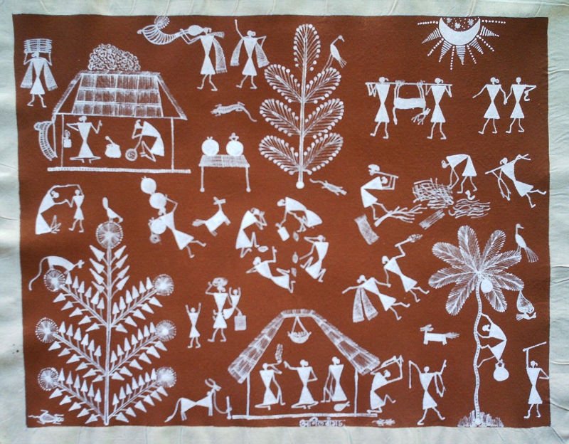 warli paint