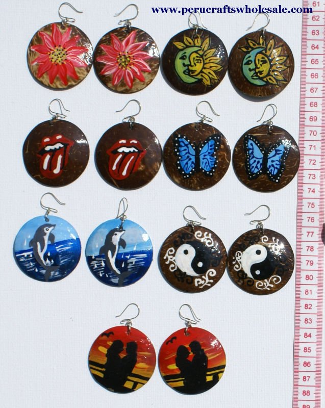 Painted Earrings