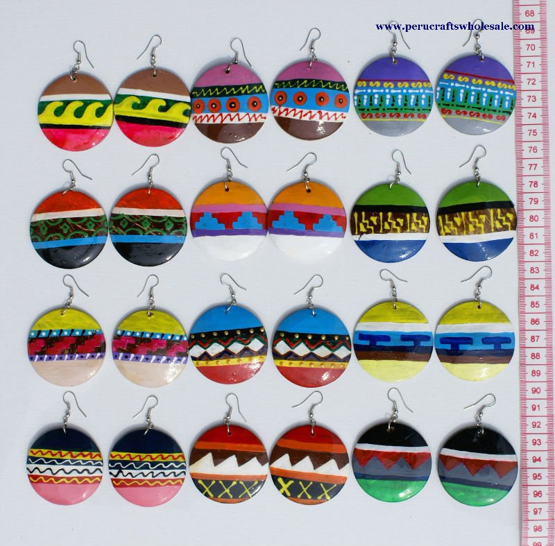 Painted Earrings