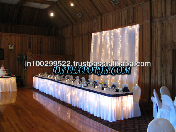 See larger image WEDDING HEAD TABLE LIGHTED BACKDROP Add to My Favorites