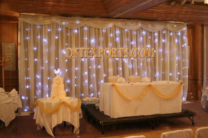 See larger image NEW WEDDING LIGHTED STAGE BACKDROPS