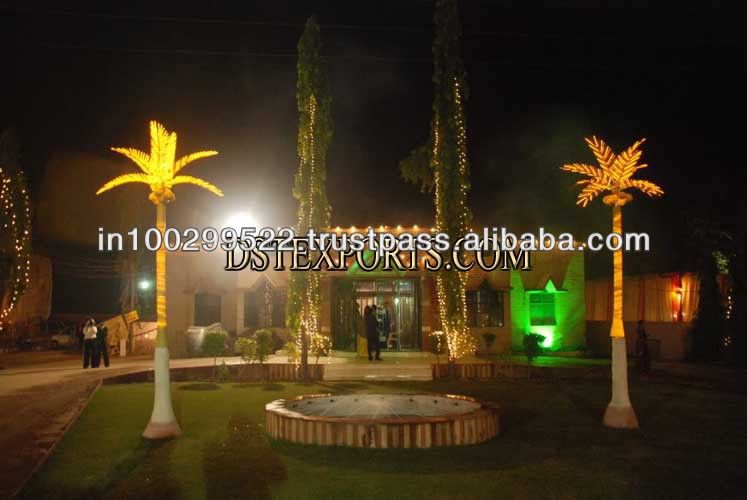See larger image WEDDING DECORATION LIGHTED COCONUT TREES