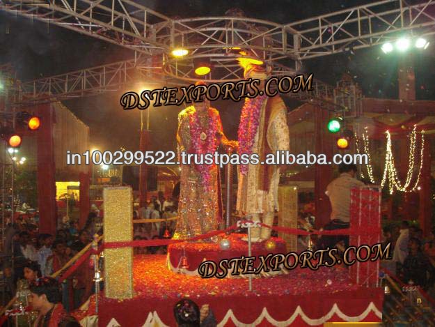 See larger image INDIAN WEDDING REVOLVING JAI MALA STAGE
